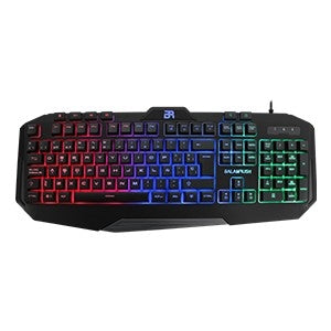 Teclado Gamer Gunfire Kg330 Membrana 100% USB LED Negro