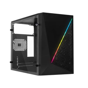 Gabinete Acteck Kioto AC-933070 | Mini Torre M-ATX, RGB, Fuente ATX 500W
