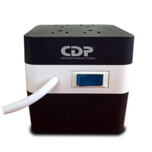 Regulador de Voltaje Ru-avr604, 600 Va/300w Monofásico, Voltaje Nominal de 120vca, Rango de Frecuencia 50/60hz, 4 Contactos Nema 5-15R (4 Contactos con Avr y Supresión de Picos y 4 Cargadores USB (1