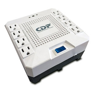 Regulador de Voltaje AVR-PRO 1808, 1800va/1000w. Monofásico, Voltaje Nominal de 120vca, Rango de Frecuencia 50/60hz, 8 Contactos Tipo Nema 5-15r, (4+4 con Avr y Supresión de Picos) Protección Contra