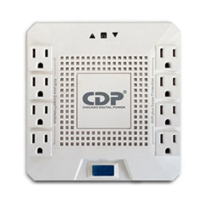 Regulador de Voltaje AVR-PRO 1808, 1800va/1000w. Monofásico, Voltaje Nominal de 120vca, Rango de Frecuencia 50/60hz, 8 Contactos Tipo Nema 5-15r, (4+4 con Avr y Supresión de Picos) Protección Contra