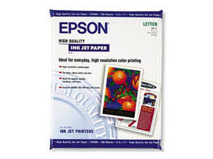 Papel Inkjet Epson S041111 | Alta Calidad, 100 Hojas Carta