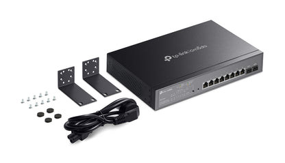 Switch TP-Link SG2210MP | 10 Puertos Gigabit, Gestión Inteligente