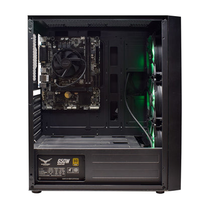 Gabinete Gamer Naceb NA-0611 | Full ATX, Cristal Templado, 3 Ventiladores RGB