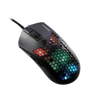 Mouse Gamer Naceb NA-0954 | RGB, Sensor PAW 3325, 6 Botones