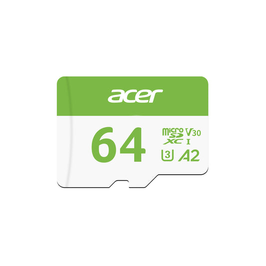 Memoria MicroSD Acer BL.9BWWA.302 | 64GB, Clase 10