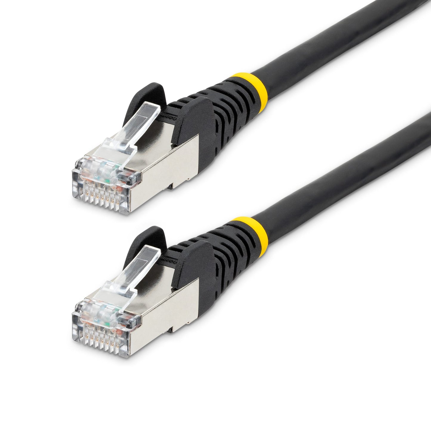 Cable de Red StarTech.com NLBK-2F-CAT6A-PATCH | 0.6m, CAT6A
