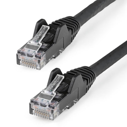 Cable de Red StarTech.com NLBK-8F-CAT6A-PATCH | 2.4m, CAT6A