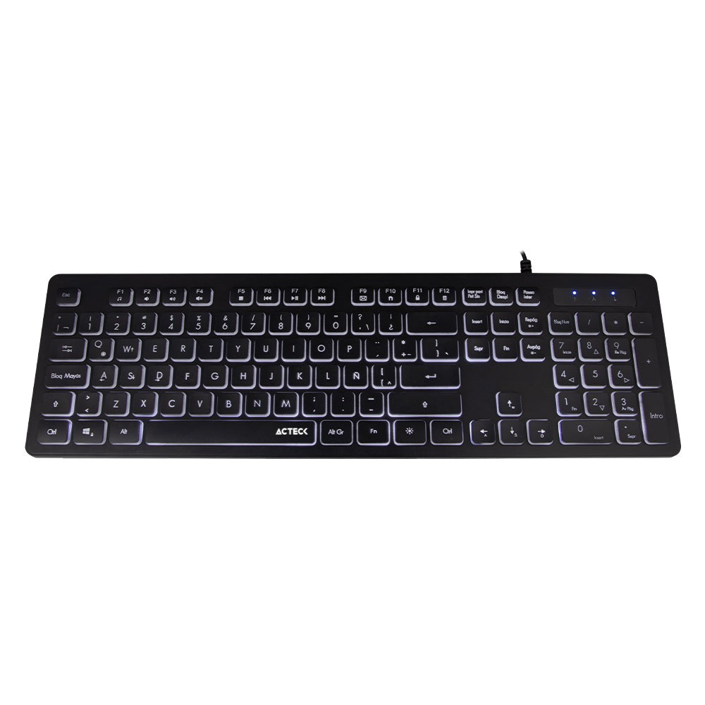 Teclado Alámbrico Iluminado