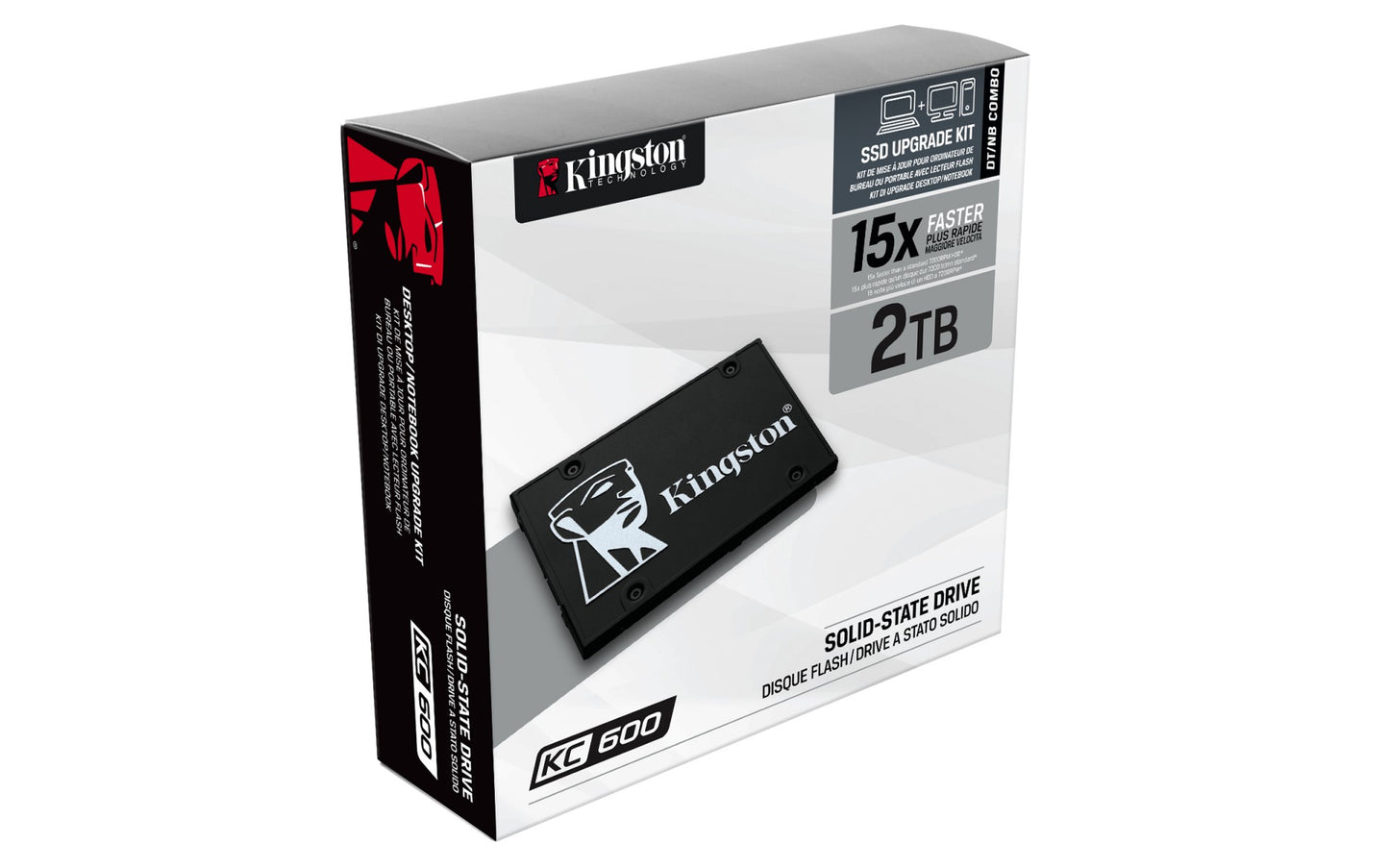 SSD Kingston SKC600/2048G | 2048 GB, Estado Sólido