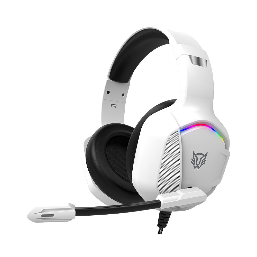 Auriculares Gamer 4Gamers C6-100CAMO-WHT-4G | Sonido Envolvente, Diseño Camo